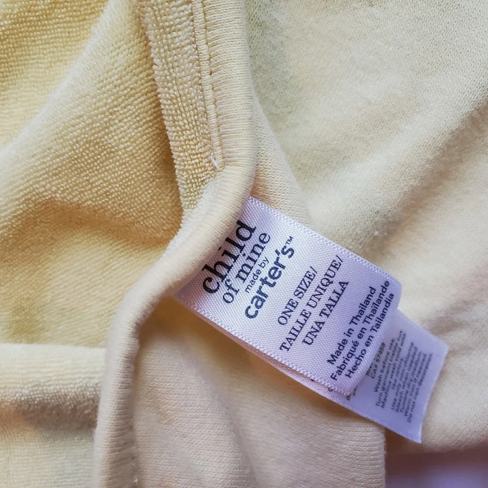Child of Mine by Carter's Yellow Duck Hooded Baby‎ towel